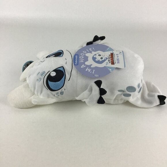 How To Train Your Dragon Hidden World Plush Hoodie Child Size 4-5 Cubcoats Glow - Picture 8 of 9